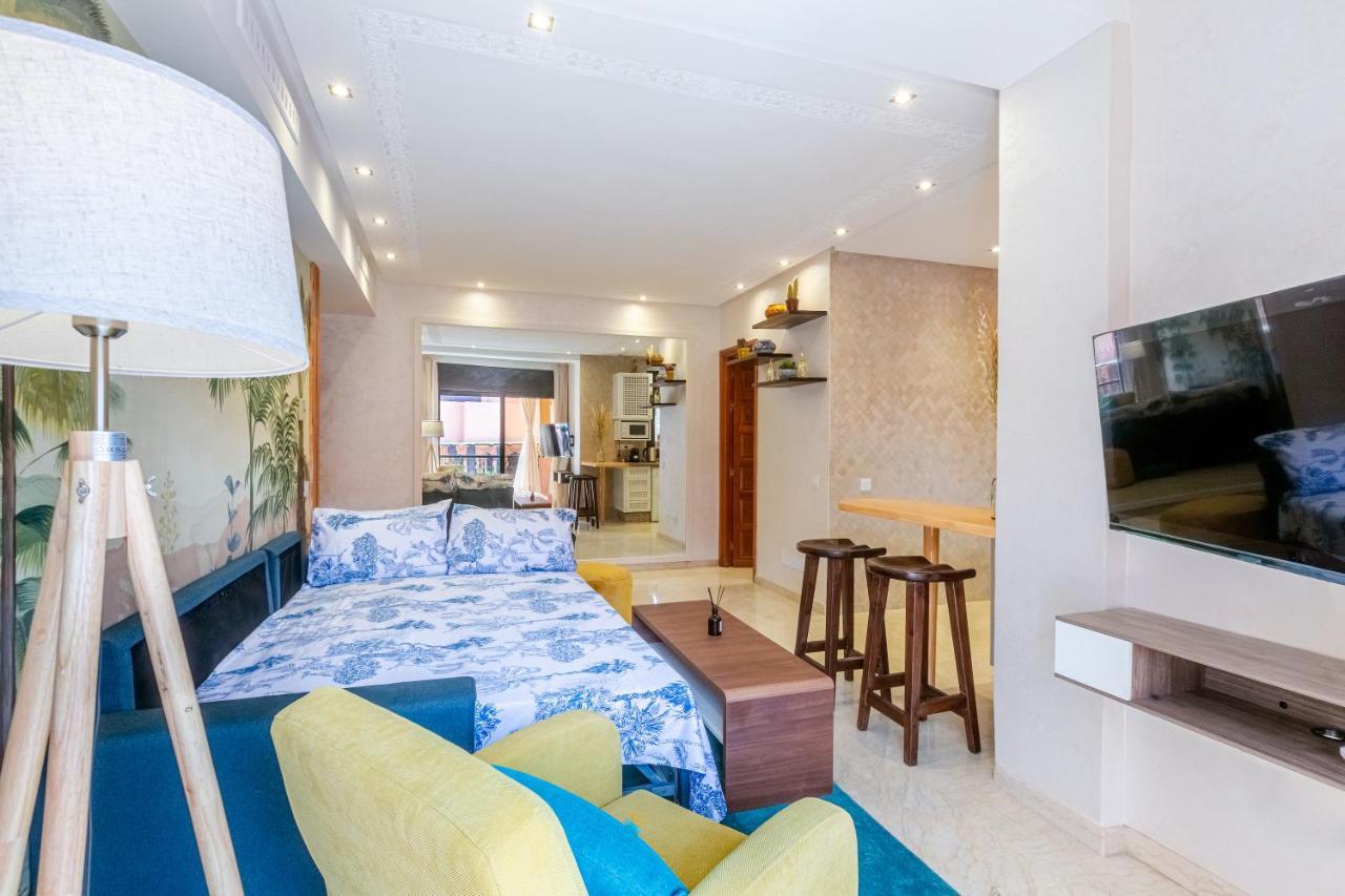 Le Palmier - Appartement Authentique A Gueliz Marrakesh Eksteriør billede